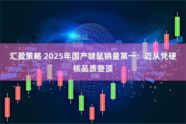 汇盈策略 2025年国产键鼠销量第一：迈从凭硬核品质登顶